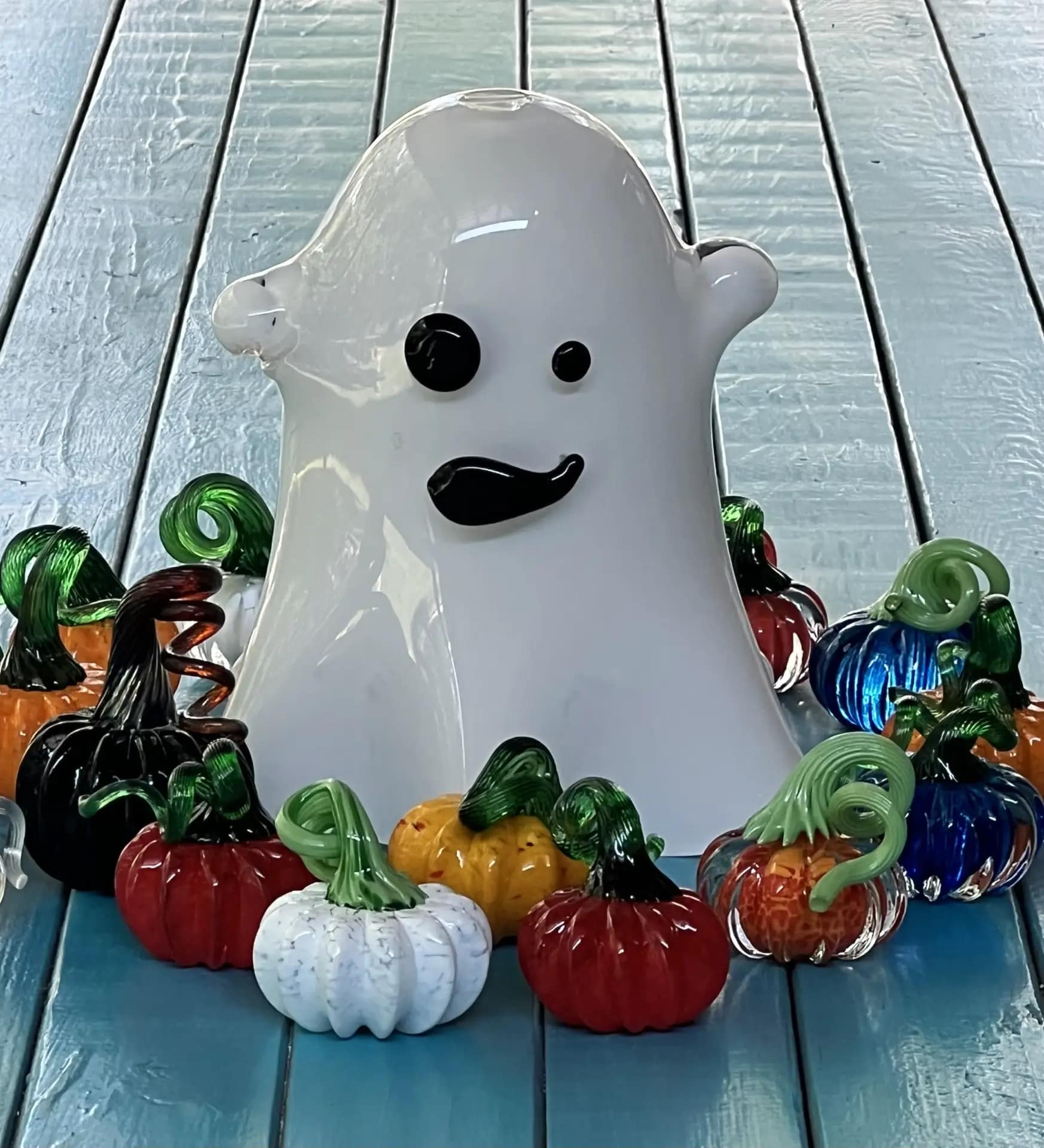 Seasonal Glassblowing Experiences | Table Top Ghosts